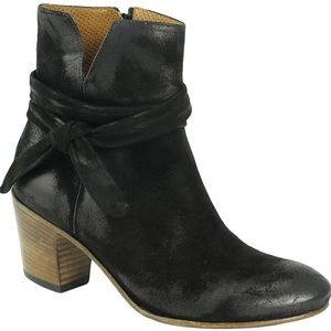 Ron White Side Tie Boots Booties Size 38 (7.5 or 8)